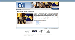 Desktop Screenshot of pacificinspectionsinc.com